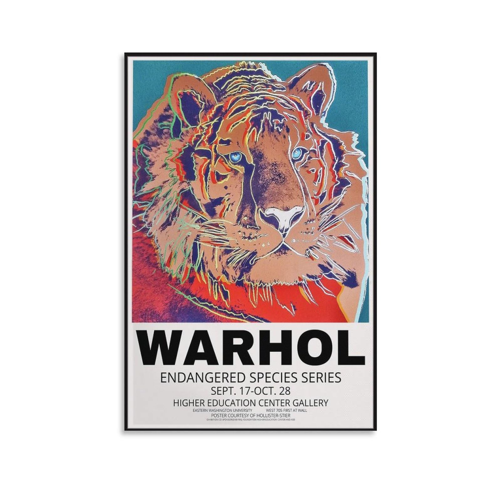 Amazon.co.jp: アンディウォーホルポスターアンディウォーホル絶滅危惧